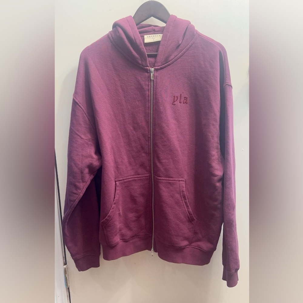 Young la zip up hoodie